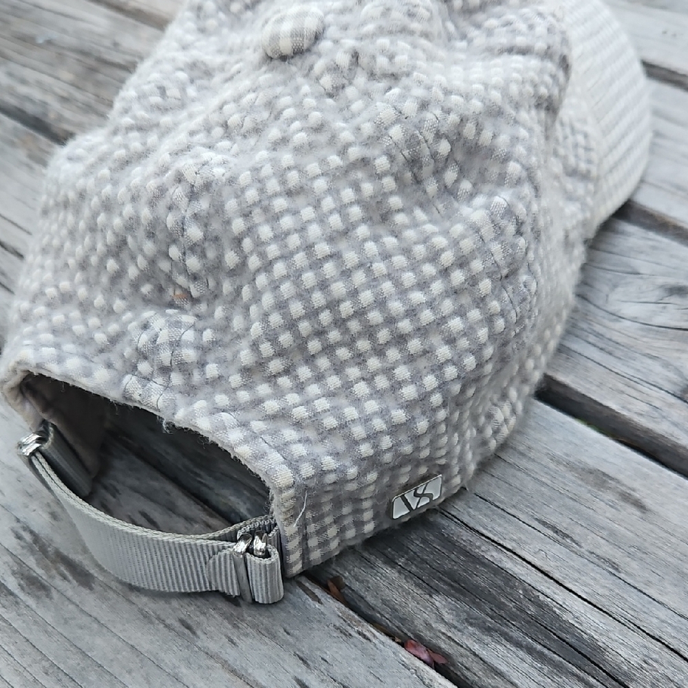 Varsity Gray Checkered Cap - image 4